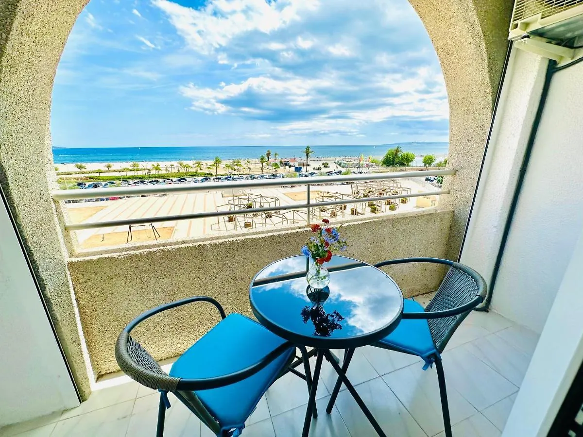 Face A La Mer - Vue Epique, Climatisation, Wifi, Draps Inclus Ampuriabrava